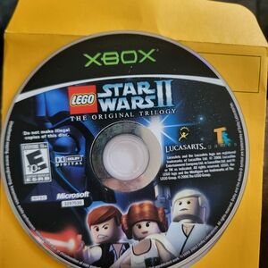 Microsoft Xbox LEGO Star Wars II Disc — Black, Green, Blue